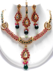 Polki Necklace Set